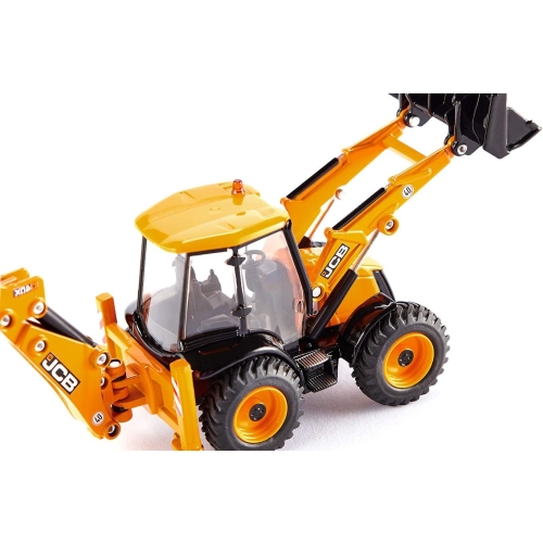 Koparko-ładowarka JCB 4CX model metalowy SIKU S3558